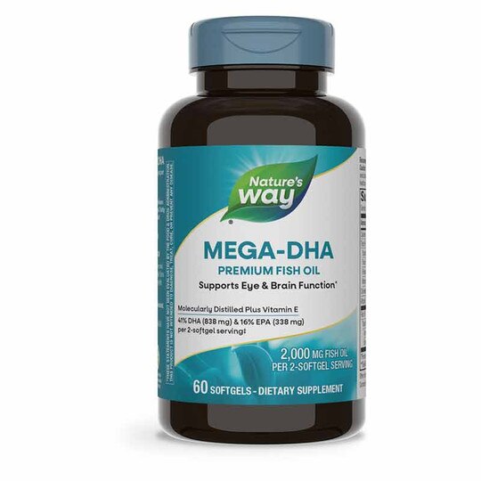 Mega-DHA 1000 Mg, 60 Softgels, NWA