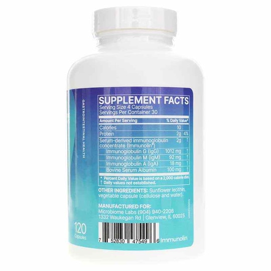 Mega IgG2000, 120 Capsules, MCBL