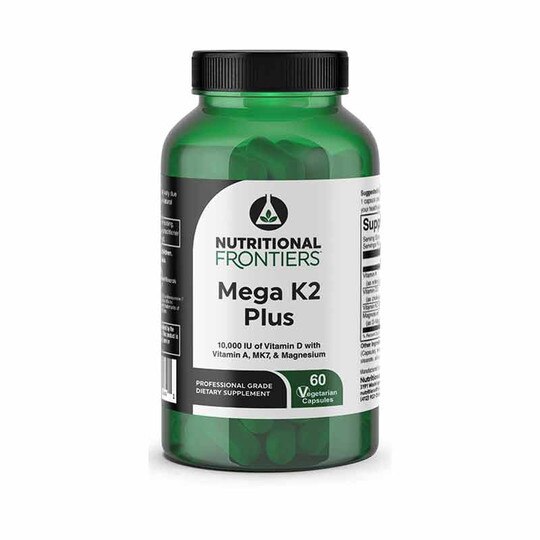 Mega K2 Plus, 60 Veg Capsules, NTF