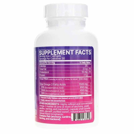 Mega Marine Gut-Specific Fish Oil, 60 Softgels, MCBL