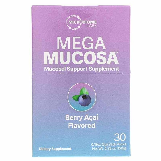 Mega Mucosa Stick Packs, 30 Stick Packs, MCBL