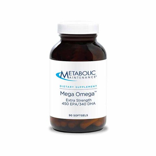 Mega Omega Extra Strength 450 EPA/340 DHA, 100 Softgels, MTM