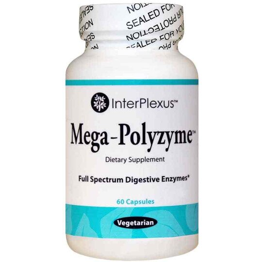 Mega-Polyzyme, 60 Capsules, INP