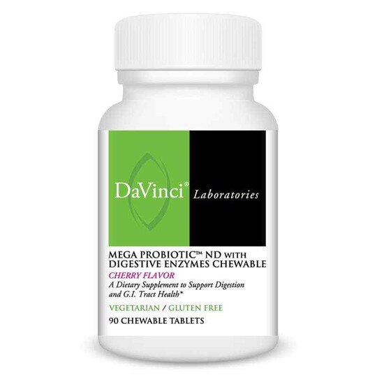 Mega Probiotic-ND with Digestive Enzymes Chewable, DL