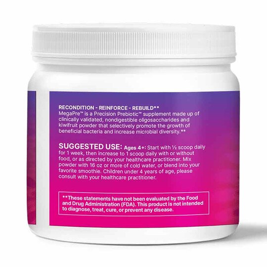 Megapre Precision Prebiotic Pineapple Orange Guava Flavored, 5.1 Oz, MCBL