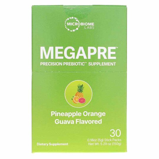 Megapre Precision Prebiotic Stick Packs, 30 Stick Packs. MCBL