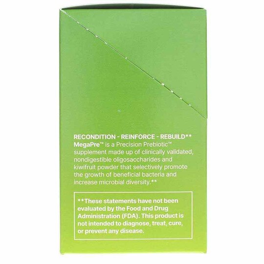 Megapre Precision Prebiotic Stick Packs, 30 Stick Packs. MCBL