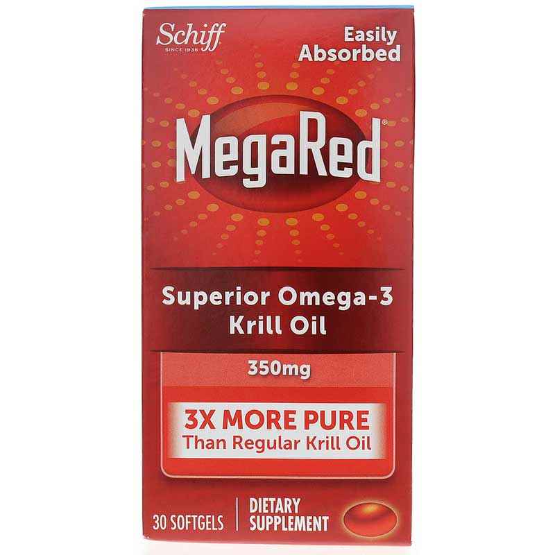 MegaRed Superior Omega3 Krill Oil 350 Mg, Schiff Vitamins