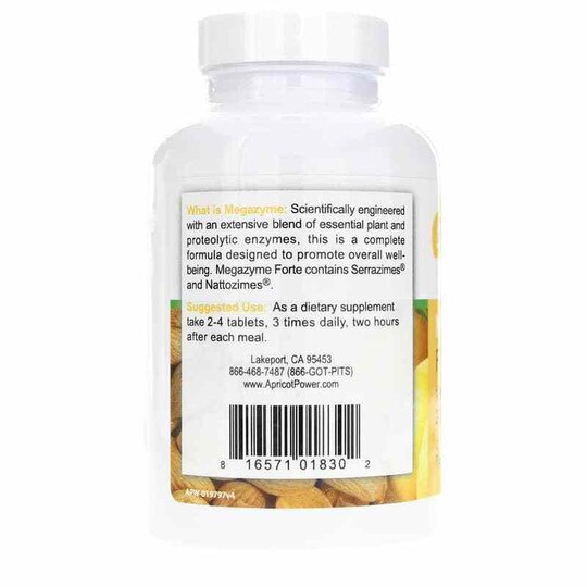 Megazyme Forte, 200 Tablets, APP