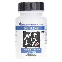 MELA Optimal Terrain Enzymes, 60 Capsules, Systemic Formulas 1