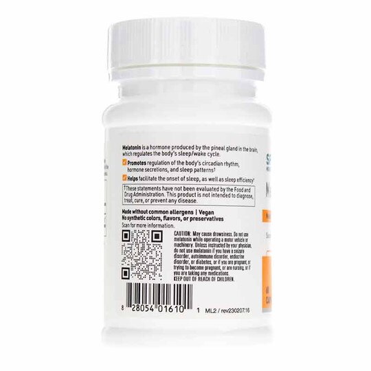 Melatonin 2 Mg, 60 Veg Capsules, KL