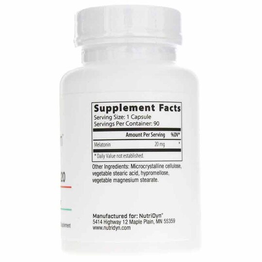 Melatonin 20, 90 Capsules, ND
