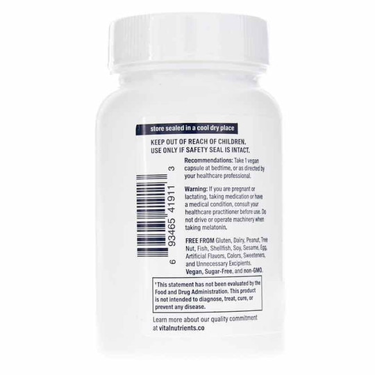 Melatonin 20 Mg, 60 Veg Capsules, VTN