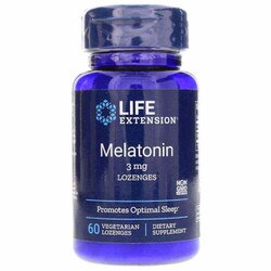 Melatonin, 3 mg, 60 vegetarian lozenges
