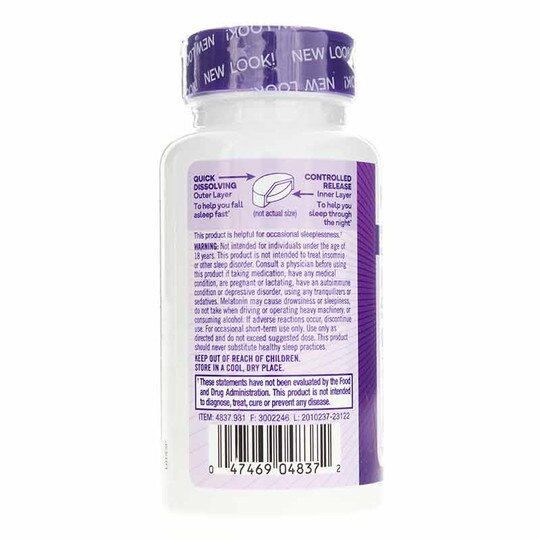 Melatonin 5 Mg Time Release Extra Strength, 100 Tablets, NTR