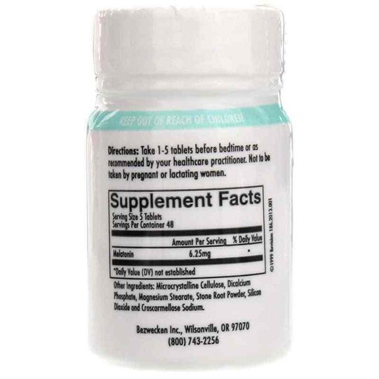 Melatonin, 240 Tablets, BZW
