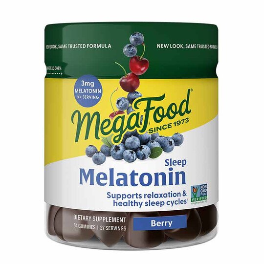 Melatonin Berry Good Sleep Gummies, 54 Gummies, MGF