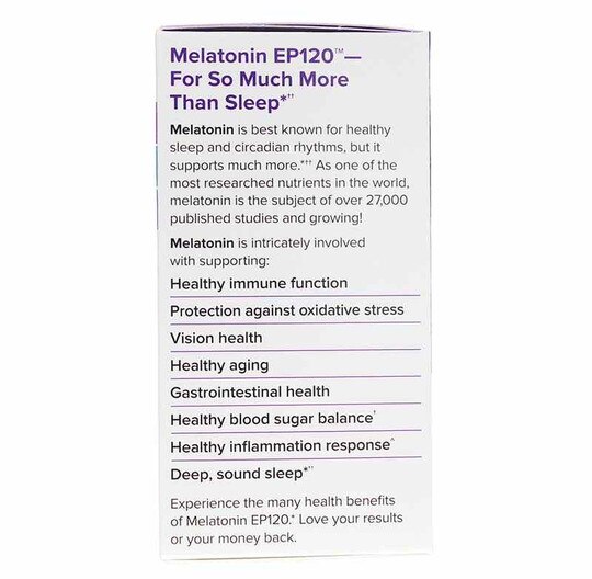 Melatonin EP120 10 Mg Sustained Release, 60 Vegan Tablets, TNT