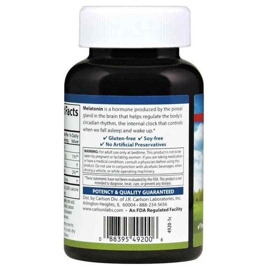 Melatonin Gummies 2.5 Mg with Natural Strawberry Flavor,, CL