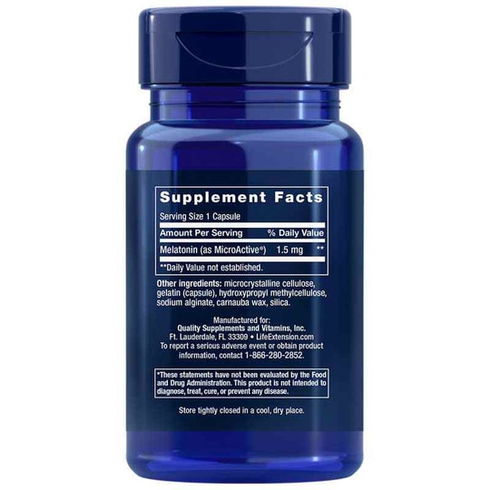 Melatonin IR/XR, 60 Capsules, LFE