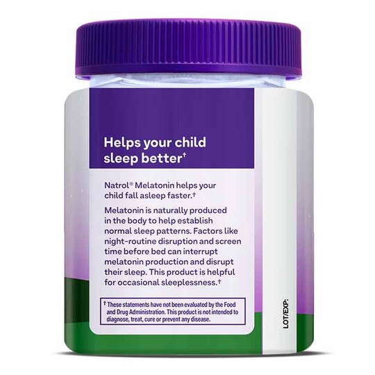 Melatonin for Kids 1 Mg Gummies, 90 Berry Gummies, NTR