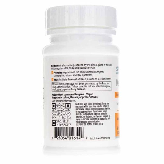 Melatonin Lozenge Formula 1 Mg, 60 Tablets, KL