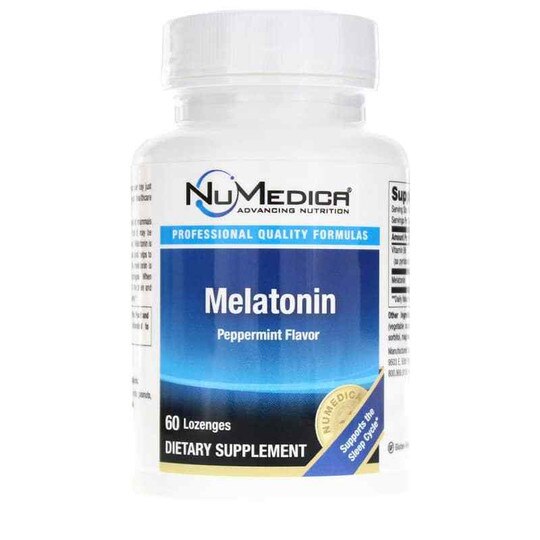 Melatonin with B6, 60 Lozenges, NUM