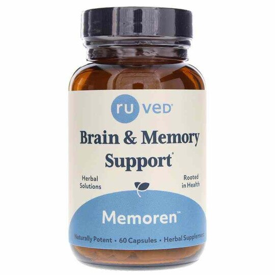 Memoren Brain & Memory Support, 60 Veg Capsules, RUV