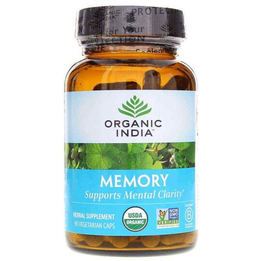 Memory Certified Organic, 90 Veg Capsules, OGI