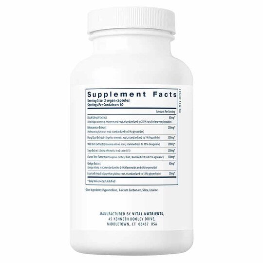 Menopause Support, 120 Veg Capsules, VTN