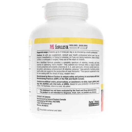 Men's MultiStart, 120 Tablets, NF