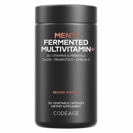 Men's Multivitamin Fermented, 120 Capsules, CDE