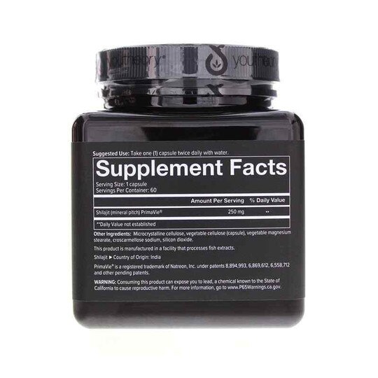 Men's Shilajit, 60 Veg Capsules, YTY