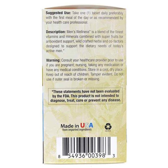 Men's Wellness, 60 Tablets, BNU