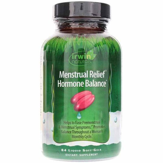 Menstrual Relief Hormone Balance, 84 Liquid Softgels, IRN