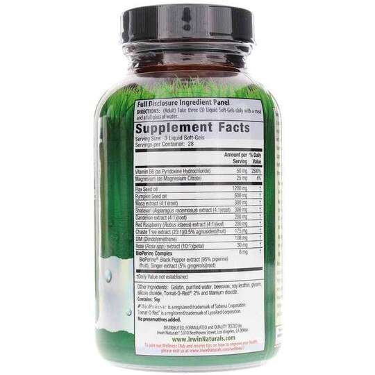 Menstrual Relief Hormone Balance, 84 Liquid Softgels, IRN