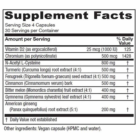 Metabolic Manager, 120 Veg Capsules, VTA