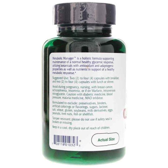 Metabolic Manager Pro, 120 Vegan Capsules, VTAP