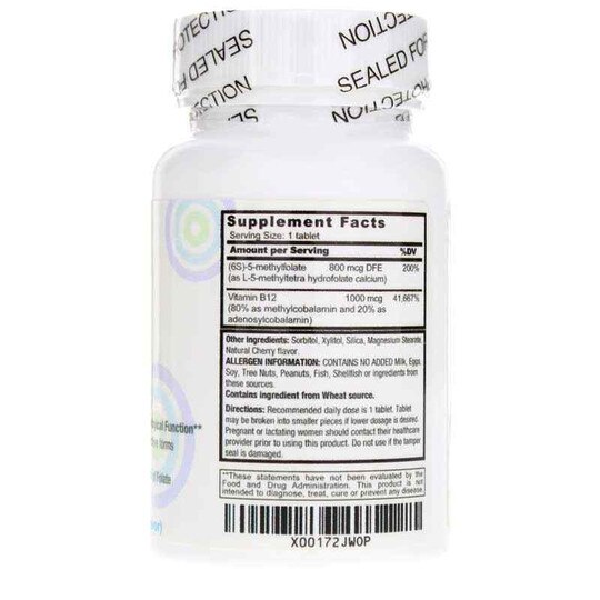 Methyl B-12 Folate, 60 Chewable Tablets, CMS