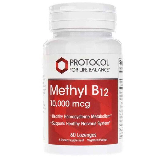 Methyl B12 10,000 Mcg, 60 Lozenges, PFLB