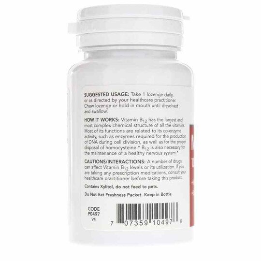 Methyl B12 10,000 Mcg, 60 Lozenges, PFLB