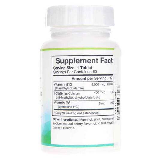 Methyl B12 Plus, 60 Tablets, BD