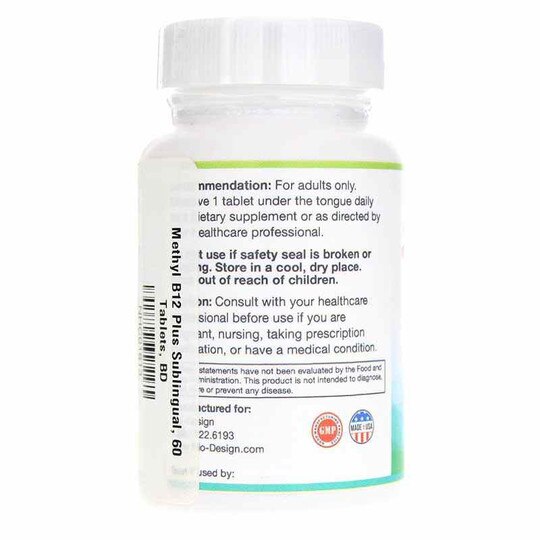 Methyl B12 Plus, 60 Tablets, BD