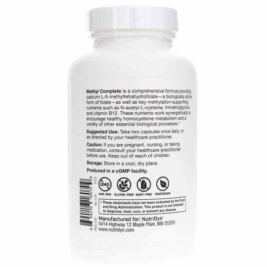 Methyl Complete, 120 Capsules, ND