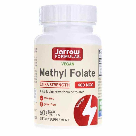 Methyl Folate 400 Mcg, 60 Capsules, JRF
