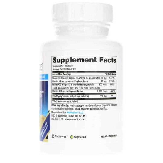 Methyl-Plex B, 60 Veg Capsules, NUM