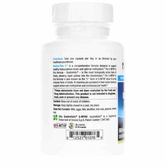 Methyl-Plex B, 60 Veg Capsules, NUM
