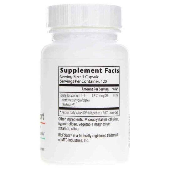 Methyl Support L-5-MTHF, 120 Capsules, ND
