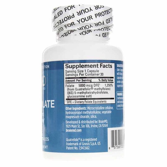 MethylFolate, 30 Capsules, BMD