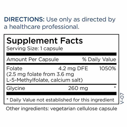 L-Methylfolate - 2.5 mg, MTM